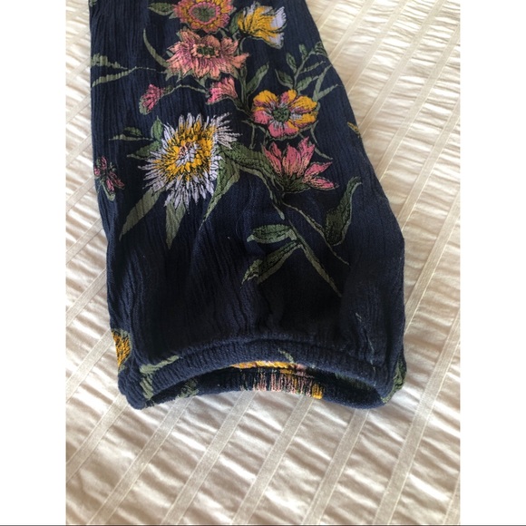 Long Sleeve Floral Print Summer Dress with Tassles - Picture 4 of 16